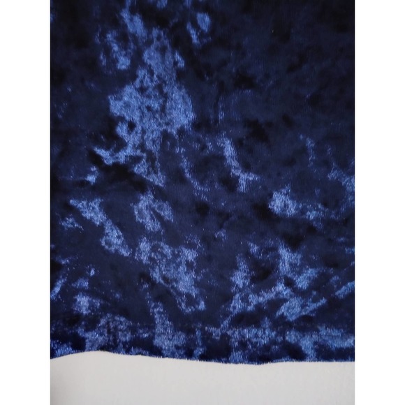 Bloomingdales's Aqua Girl Blue Velour Shirt XL 16 - Picture 5 of 9